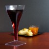 Disposable wine glass for parties