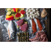Heavy-duty PA/PE vacuum pouch 400×600×120 µm, clear film for meat and fish