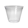 Disposable dessert cup 210 ml, PLA, clear