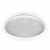 Clear Plastic Lids for Paper Soup Containers, PP