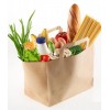 Paper bags with handles kraft for Take-Away and Take-Out