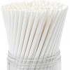 Compostable and biodegradable paper straws 20 cm