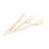 Disposable sustainable cutlery bio-based.