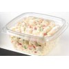 Clear deli containers for snacks and salads