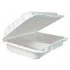 Mineral filled takeout food boxes hinged lid MFPP