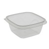 Ultra clear Salad Container with lid made of eco-friendly materials