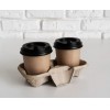 Paper cup holder for 2 cups To Go