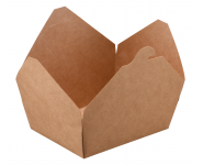 Paper food containers for takeaway kraft FSC