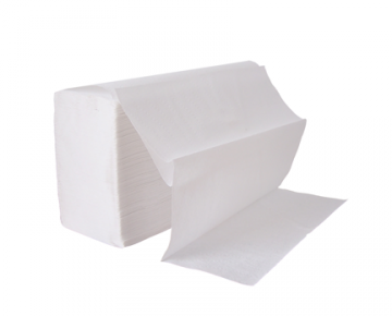 Dispenser paper napkins folded