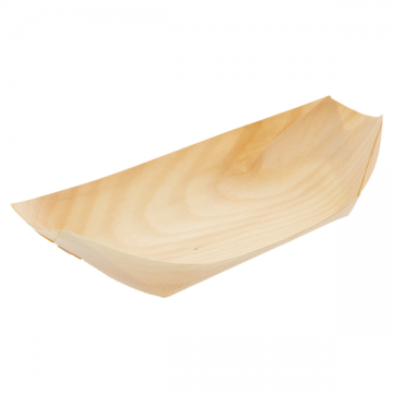 Pine bark container 19,5 x 10 x 2,5 cm, natural wood