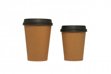 Sustainable paper cups for hot beverages 250 ml