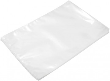 Vacuum bag 400×600, 90 µm, PA/PE, transparent smooth pouch for chamber sealers