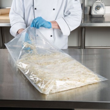 Co-extruded PA/PE 90 micron vacuum bags for portion packing