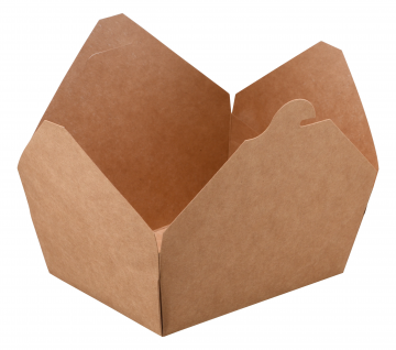 Paper food containers for takeaway kraft FSC