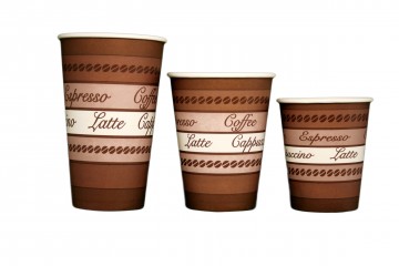 Disposable hot paper cups and single-use hot paper cups