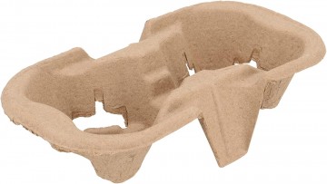 Disposable paper cup holder