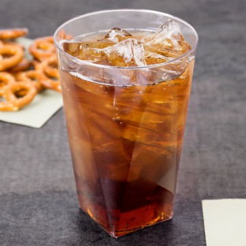Clear 300 ml Tumbler with Square Base - Ideal for Everyday Use
