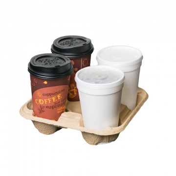 To Go Coffee Cup Holder for Food Delivery Service